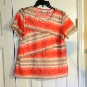 Alfred Dunner Women's Top, Size Small